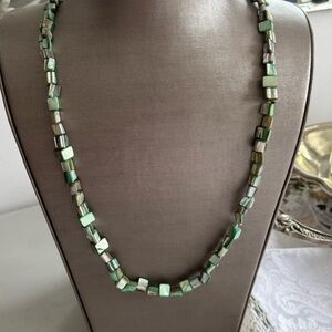 Lapis beaded  necklace